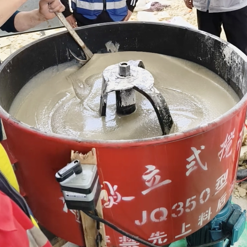 红安汽轮机余热压缩机导热油设备底座耐高温环氧树脂灌浆料
